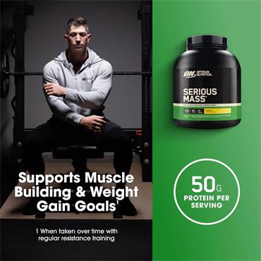Optimum Nutrition Serious Mass Strawberry 2.73kg