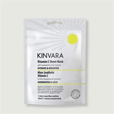 Kinvara Vitamin C Sheet Mask 20ml
