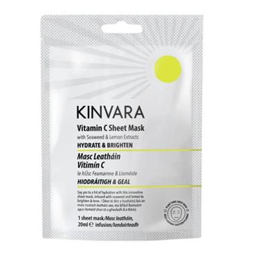 Kinvara Vitamin C Sheet Mask 20ml