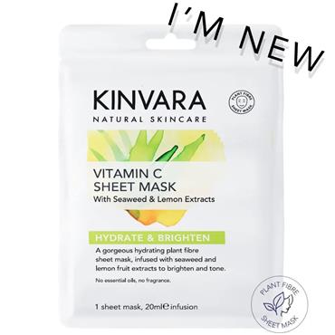 Kinvara Vitamin C Sheet Mask 20ml
