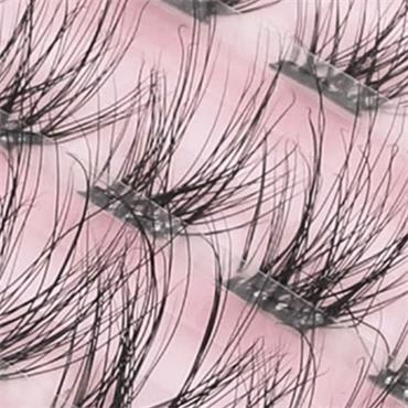 Babydoll 40 Preglued Clusters Natural Volume