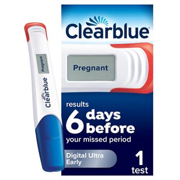 Clear blue Digital Ultra Early Pregancy 1 test