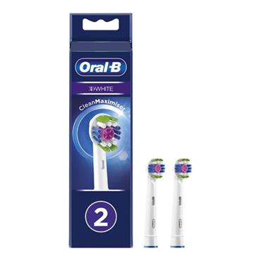 Oral B Pro 3D White Toothbrush Head x2