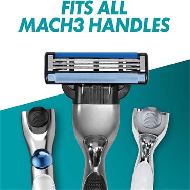 Gillette Mach 3 Value Pack 12 Blades
