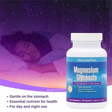 Natures Plus Magnesium Glycinate 180 Vegan caps