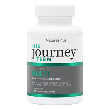 Natures Plus His Journey His Teen Multi 30 tabs