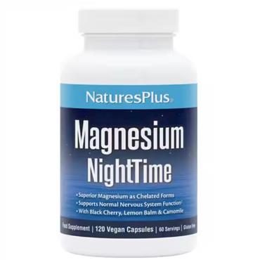 Natures Plus Magnesium Night Time 120 caps