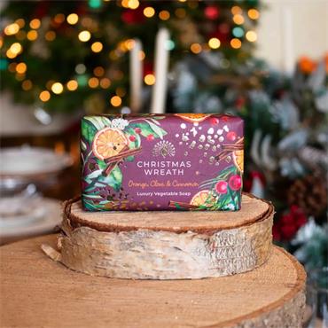 Christmas Wreath Soap