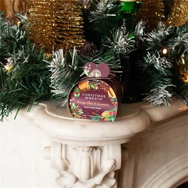 Christmas Wreath Guest Soaps x3