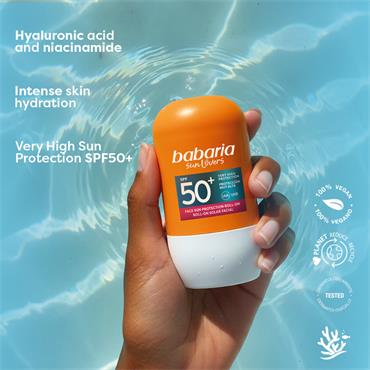 Babaria Facial Suncare Roll On SPF 50