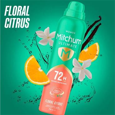 Women Mitchum Aero Floral Citrus 250ml