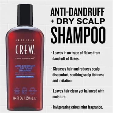 American Crew Anti Dandruff & Dry Scalp 250ml