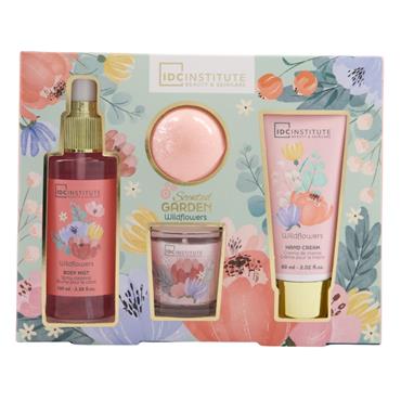 IDC Institute  Wildflowers Scented Garden Bath & Body Gift Set