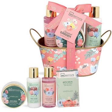 IDC Institute Scented Garden Tin Case 4pc