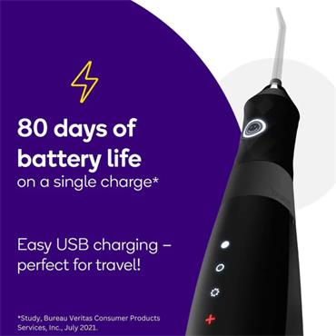 Burst Water Flosser Black