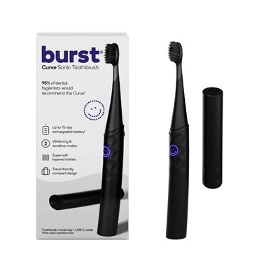 Burst Curve Black Sonic Toothbrush