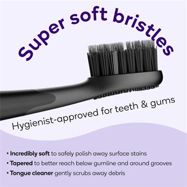 Burst Curve Black Sonic Toothbrush