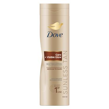 Dove Summer Glow Medium to Dark 250ml