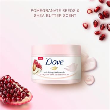 Dove Exfoliating Body Scrub Pomegranate