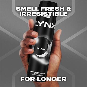 Lynx Black Twin Pack Deodorant