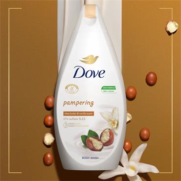 Dove Calming Shea Butter Body Wash 450ml