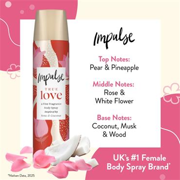Impluse True Love Body Fragrance