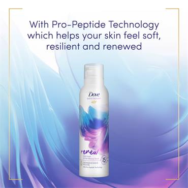 Dove Renew Shower & Shave Wild Violet