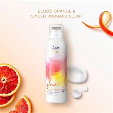 Dove Glow Shower & Shave Orange & Rhubarb