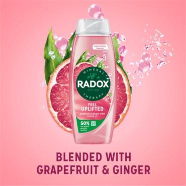  Radox Feel Uplifted Shower Gel 450ml with Grapefruit & Ginger