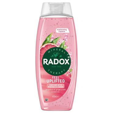  Radox Feel Uplifted Shower Gel 450ml with Grapefruit & Ginger
