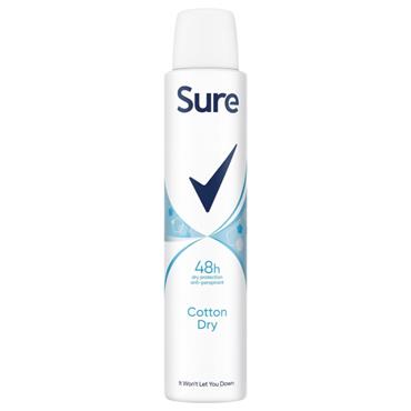 Sure Women Cotton Dry 48h Antiperspirant Deodorant 