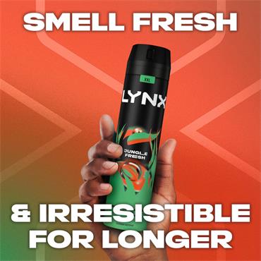 Lynx Jungle Fresh Body Spray 250ml