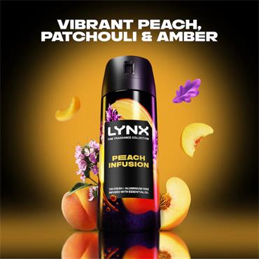 Lynx Body Spray Peach Infusion