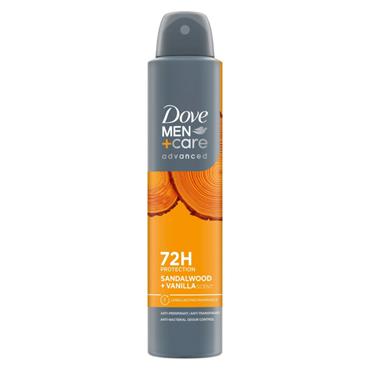 Dove Men Sandalwood & Vanilla Deo 200ml