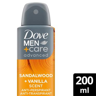 Dove Men Sandalwood & Vanilla Deo 200ml