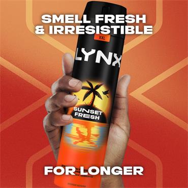 Lynx Sunset Fresh Bodyspray 250ml