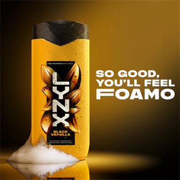 Lynx Black Vanilla Shower Gel 400ml