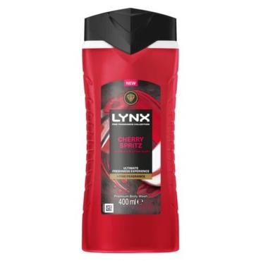 Lynx Cherry Spirtz Bodywash 400ml
