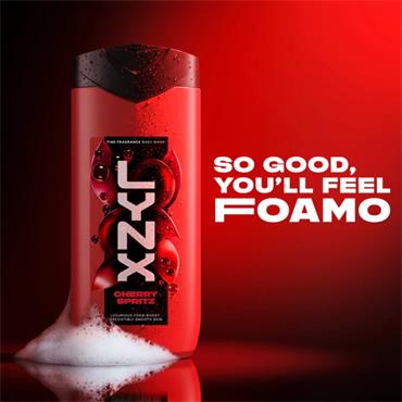 Lynx Cherry Spirtz Bodywash 400ml