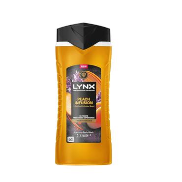 Lynx Peach Infusion Bodywash 400ml