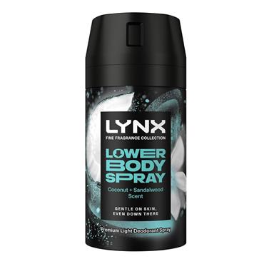 Lynx Lower Body Spray Coconut 72hr 100ml