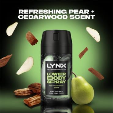 Lynx Lower Body Spray Pear 72 hr 100ml