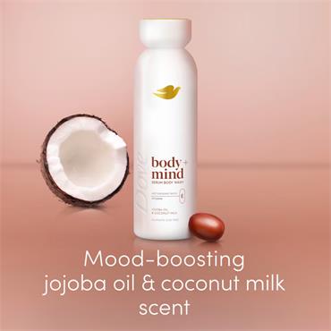 Dove Body +Mind Serum Body Wash Coconut