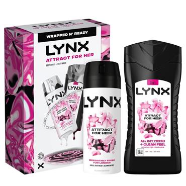 Lynx Duo Attract For Her Giftset