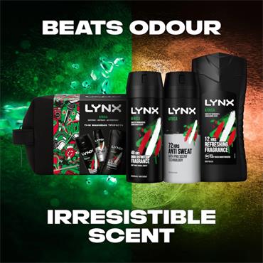 Lynx Africa Duo Washbag Giftset