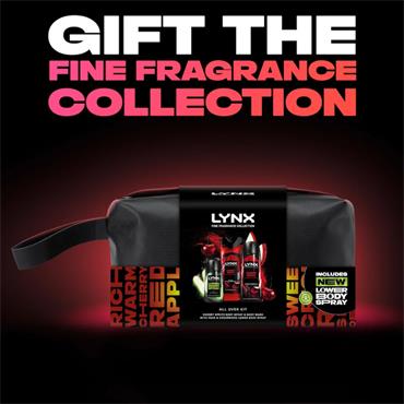 Lynx Cherry Spritz Wash Bag