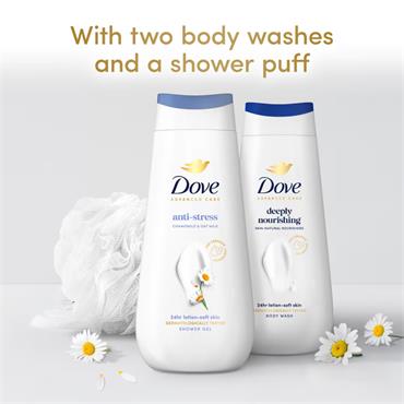 Dove Unwind Bodywash 3 Piece Set