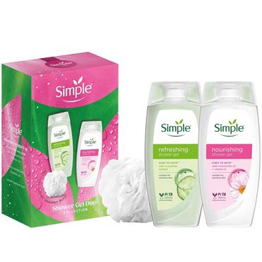 Simple Shower Gel Duo Collection