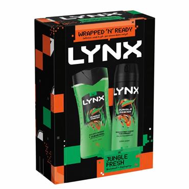 Lynx Duo Jungle Fresh Gift Set 2pc