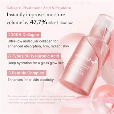 Medicube PDRN Pink Collagen Exosome Shot 7500